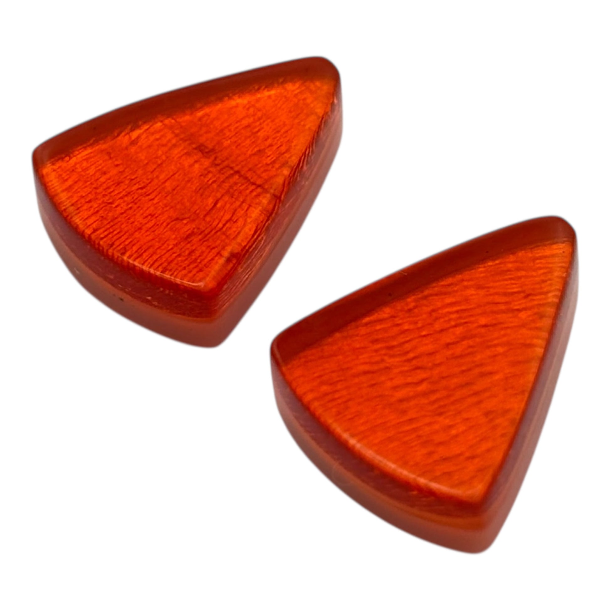 Tropical Shell Cones Shiny Stud Earrings