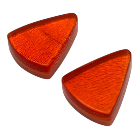 Tropical Shell Cones Shiny Stud Earrings