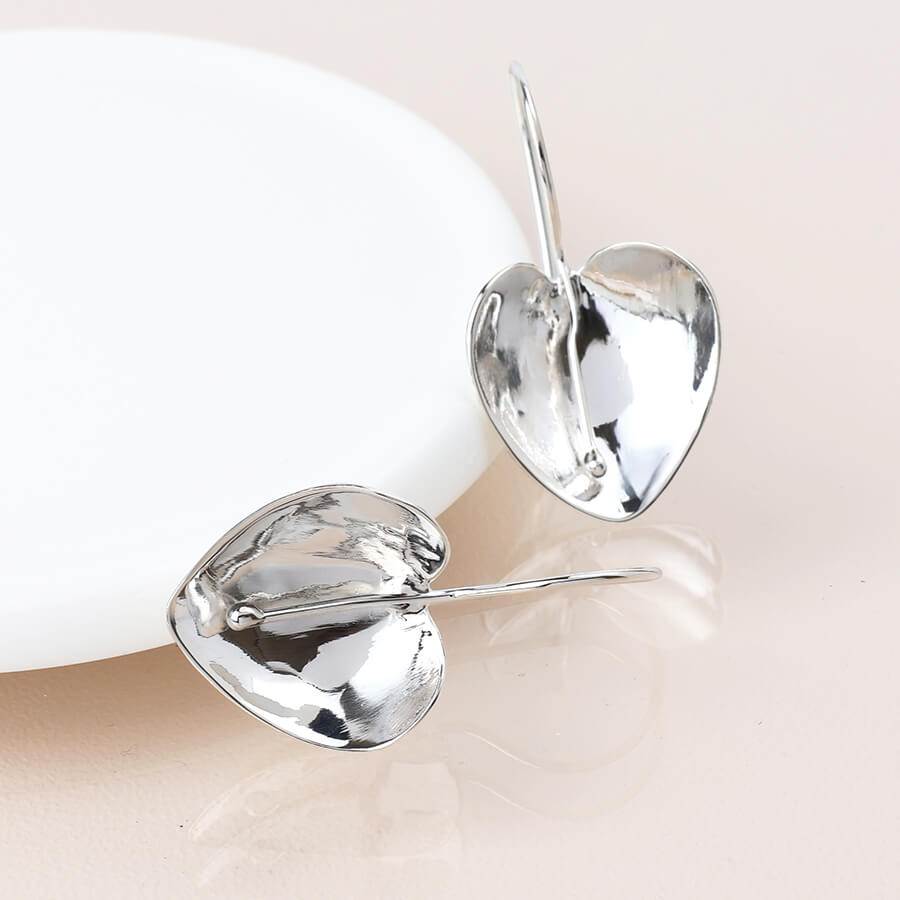 Sterling Silver Calla Lily Hook Earrings | The Jewellery Stop
