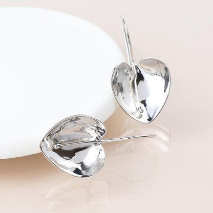 Sterling Silver Calla Lily Hook Earrings | The Jewellery Stop
