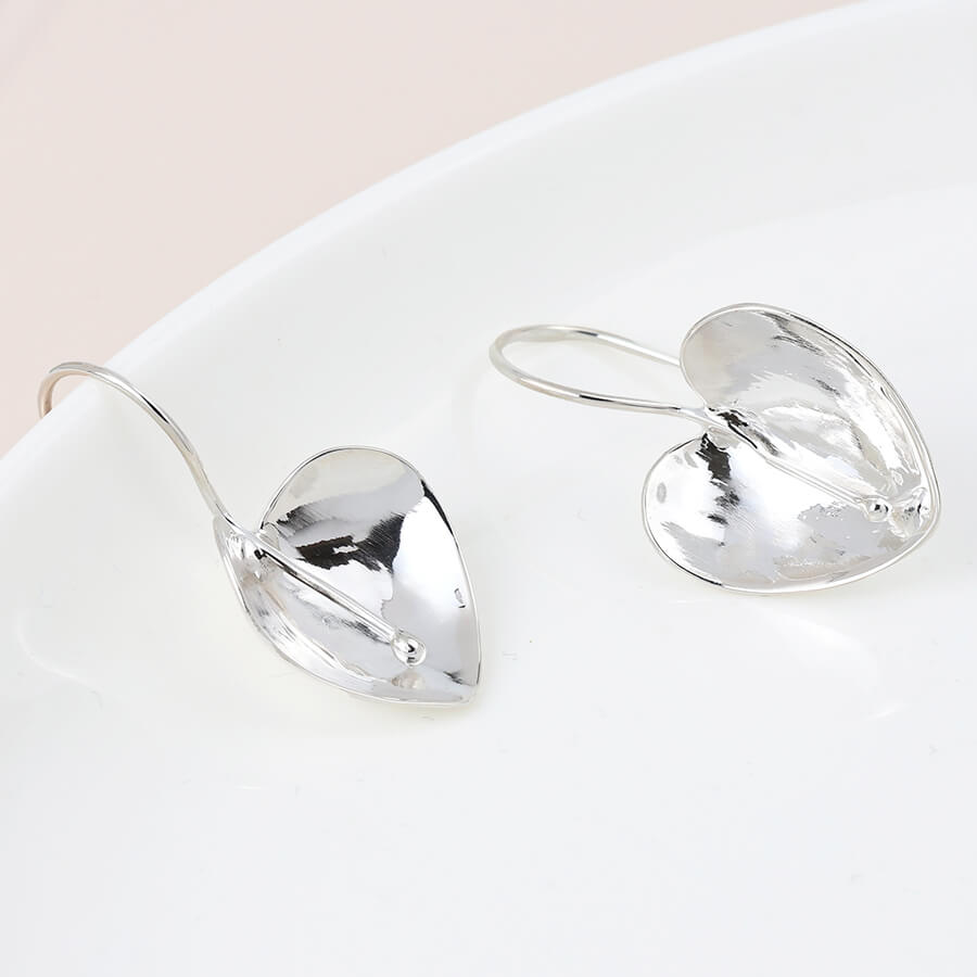 Sterling Silver Calla Lily Hook Earrings | The Jewellery Stop