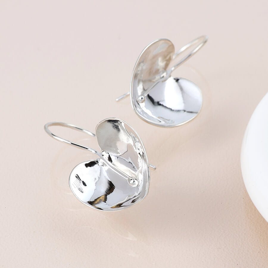 Sterling Silver Calla Lily Hook Earrings | The Jewellery Stop