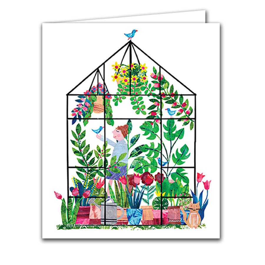Greenhouse Dreams Greeting Card | The Jewellery Stop
