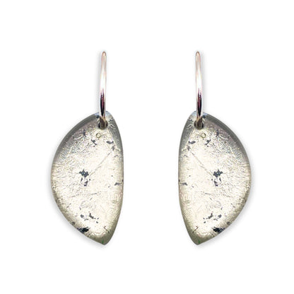 Silver Eclectic Classic Creole Earrings