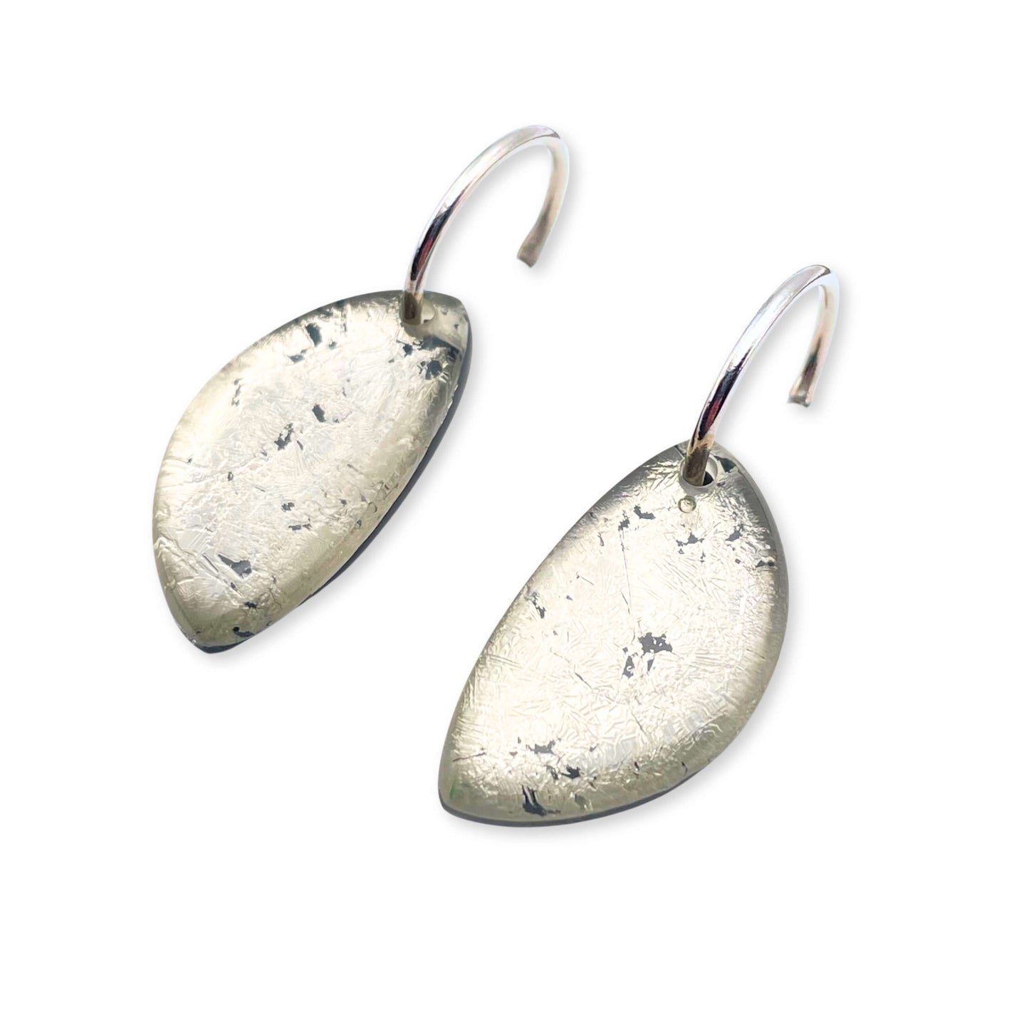 Silver Eclectic Classic Creole Earrings