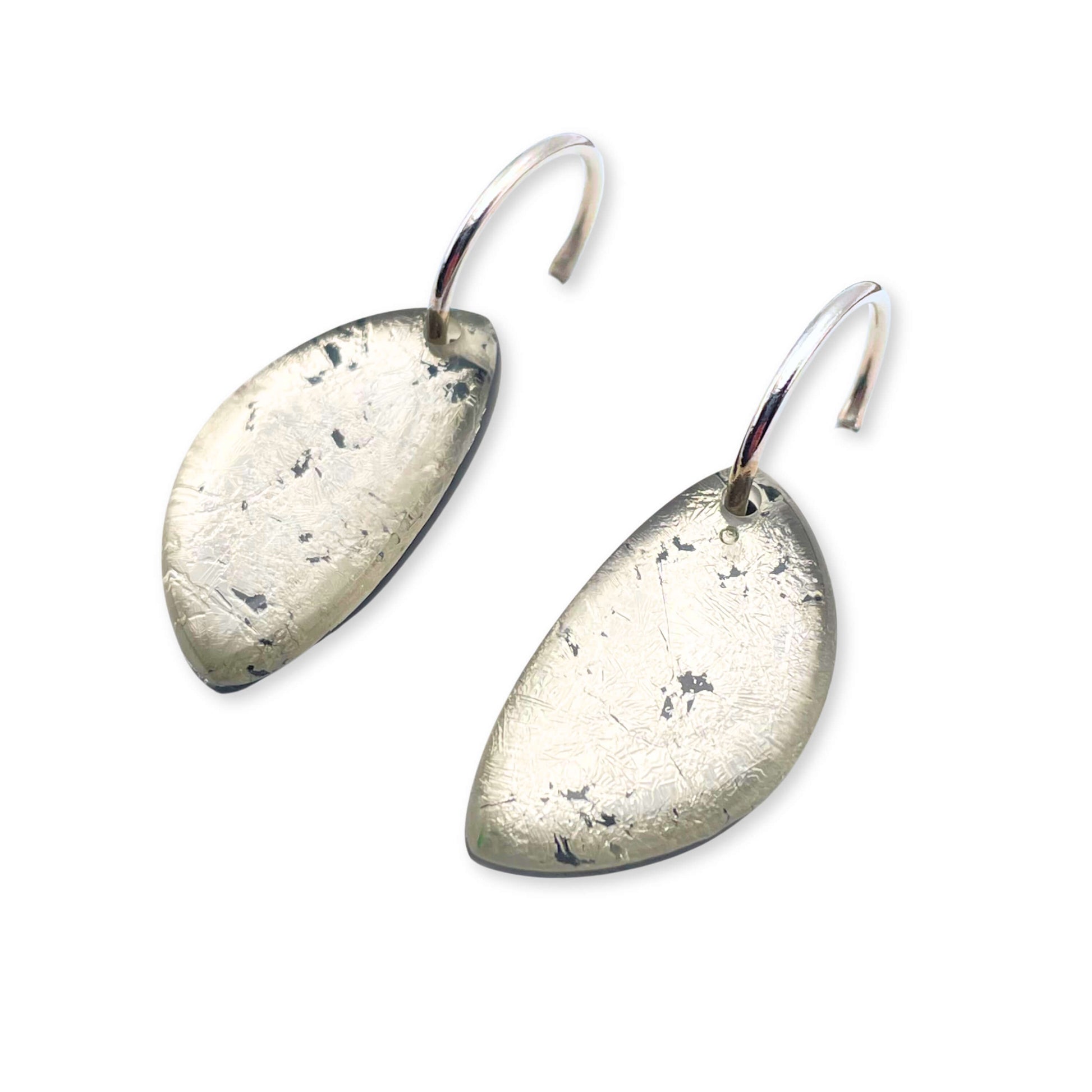 Silver Eclectic Classic Creole Earrings