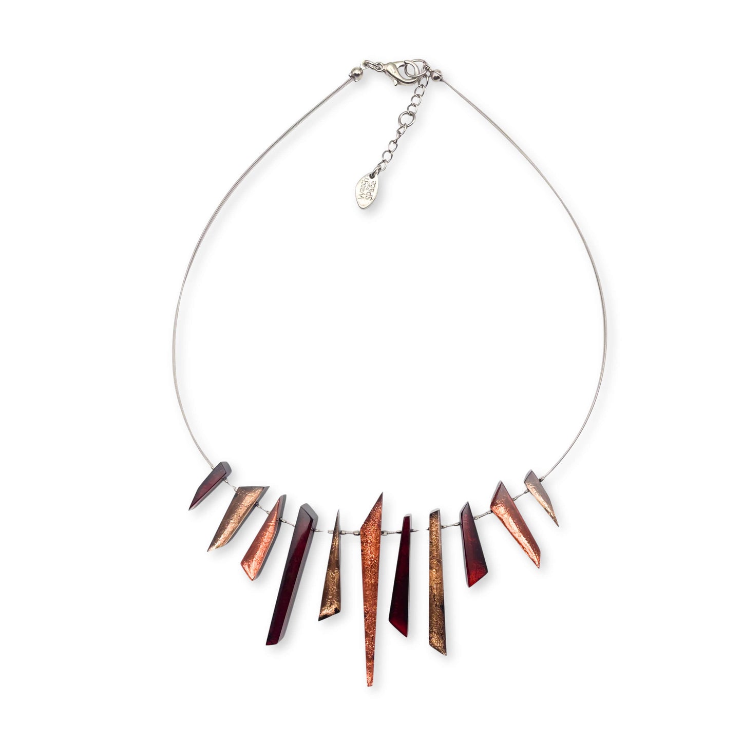 Rust Icicle Necklace