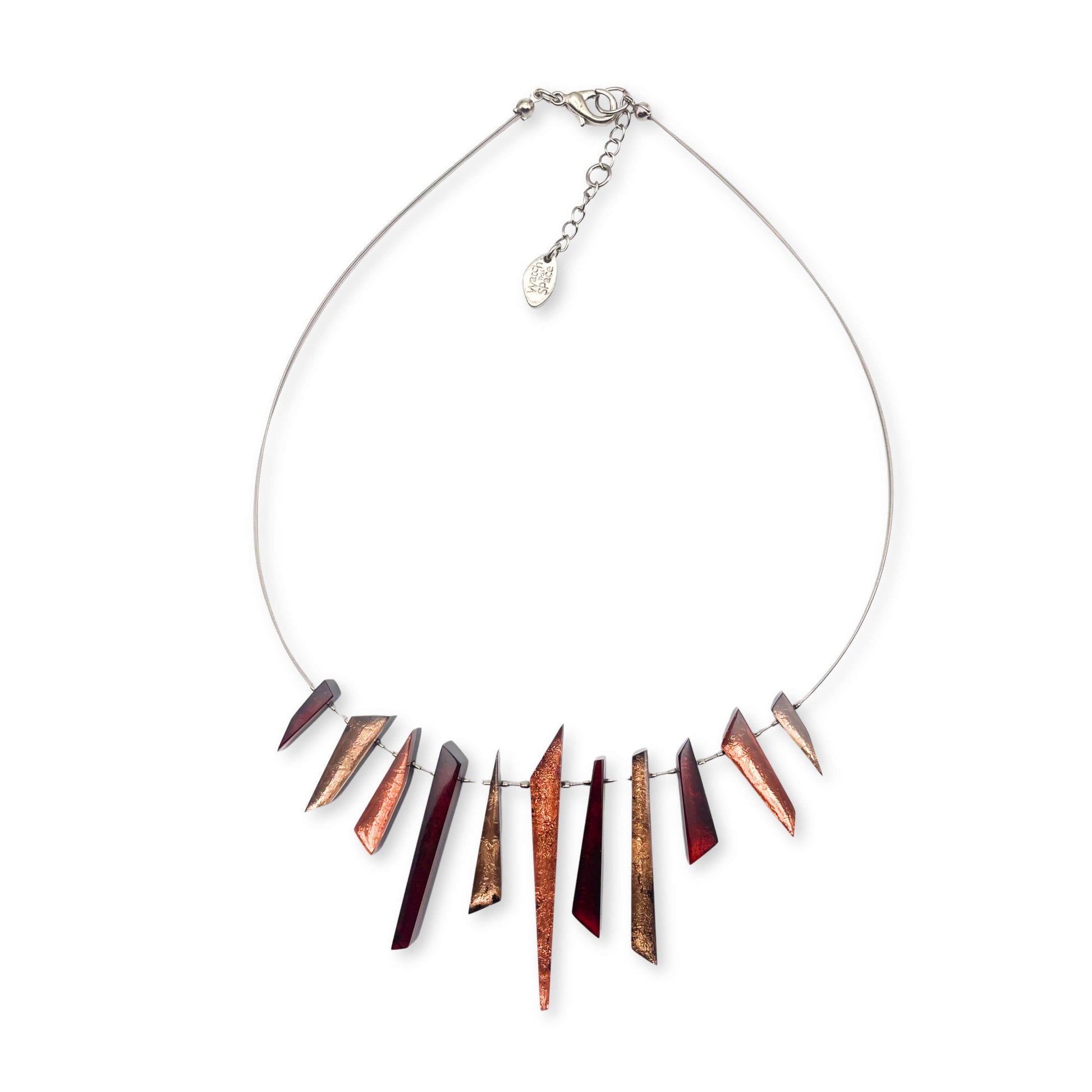 Rust Icicle Necklace