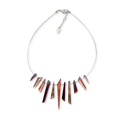 Rust Icicle Necklace