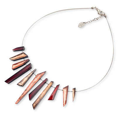 Rust Icicle Necklace