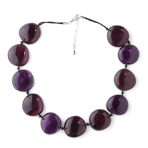 Purple Phoenix Eleven Piece Necklace