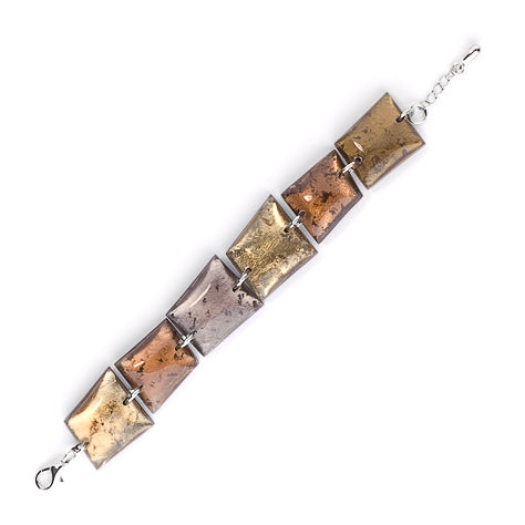 Bronze Classic Patchwork Bracelet