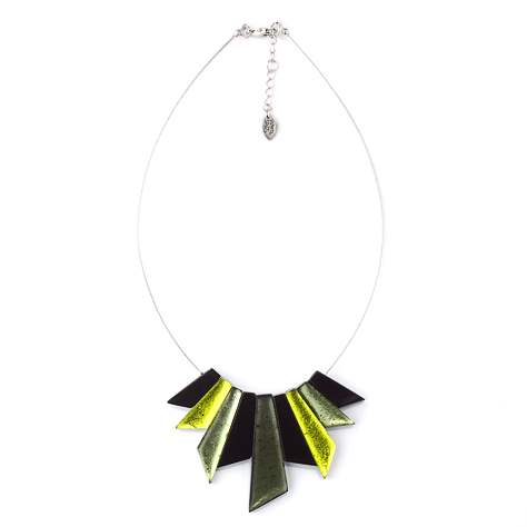 Green Deco Necklace | The Jewellery Stop