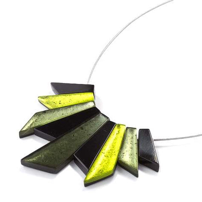 Green Deco Necklace | The Jewellery Stop