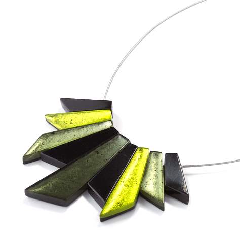 Green Deco Necklace | The Jewellery Stop