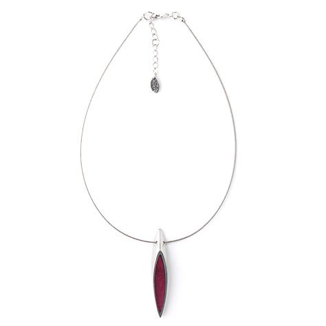 Berry Pewter Bullet Pendant | The Jewellery Stop