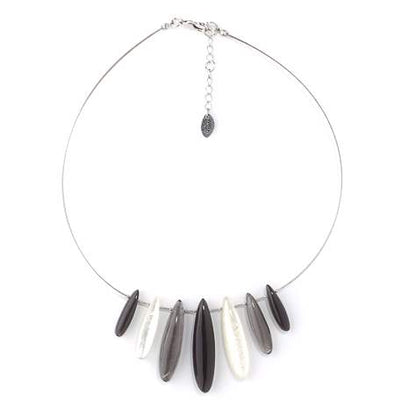 Black Palm Necklace | The Jewellery Stop