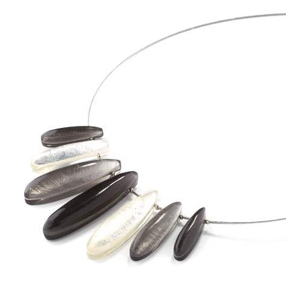 Black Palm Necklace | The Jewellery Stop