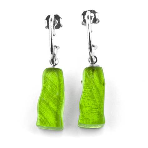 Eden Jagged Tiles Creole Earrings