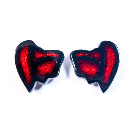 Red Rose Classic Stud Earrings | The Jewellery Stop