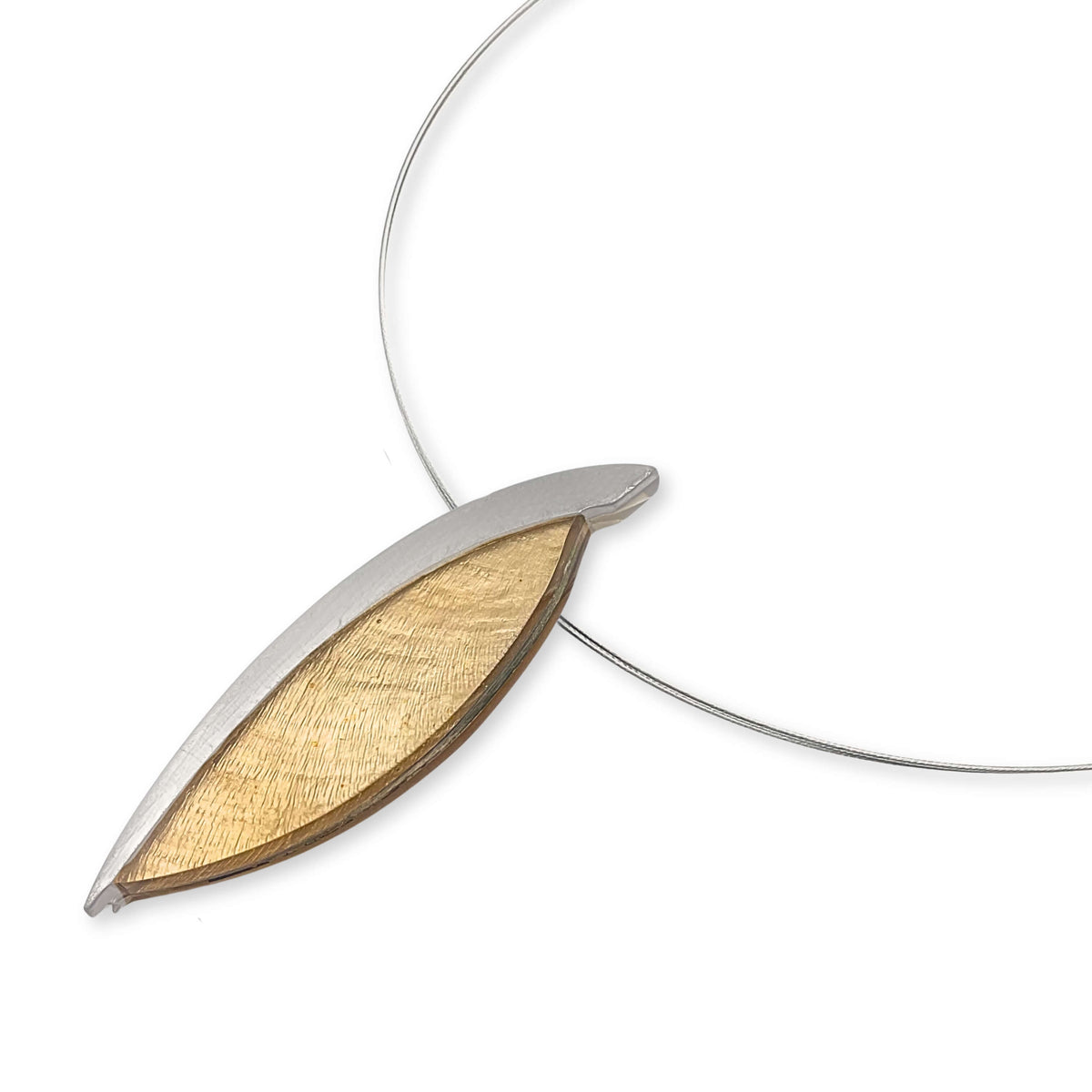 Gold Angel Wing Pendant
