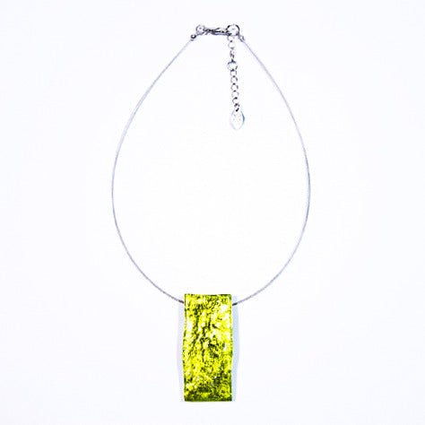 Lime Slate Pendant | The Jewellery Stop