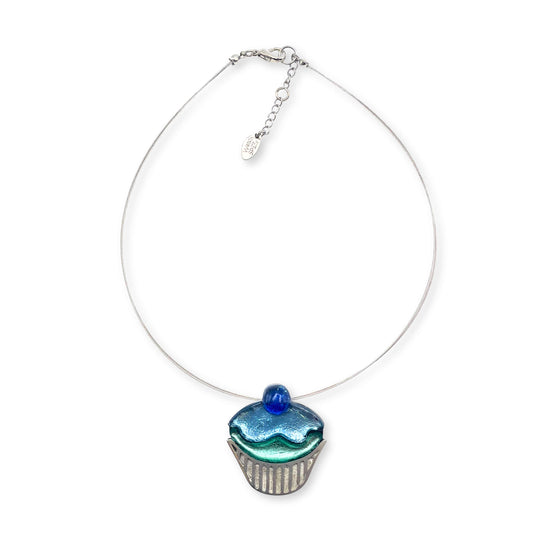 Glacier Cupcake Pendant