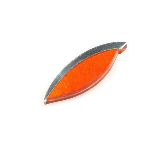 Orange Angel Wing Brooch | The Jewellery Stop