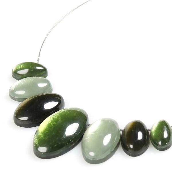 Moss Classic Ovals Rounded Necklace