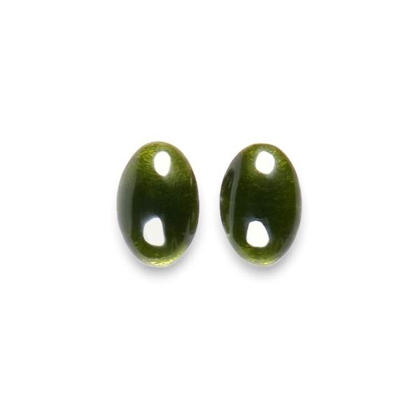 Forest Classic Ovals Clip Earrings
