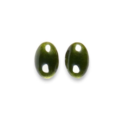 Forest Classic Ovals Clip Earrings