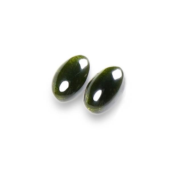 Forest Classic Ovals Clip Earrings