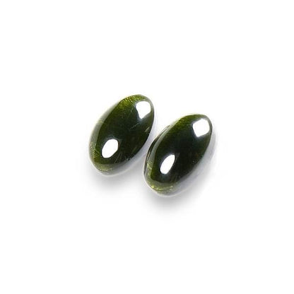 Forest Classic Ovals Clip Earrings
