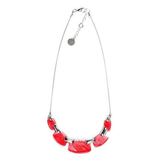 Red Shields Necklace | The Jewellery Stop