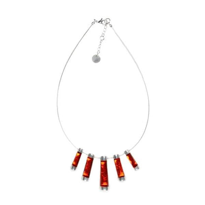 Orange Nuevo Necklace