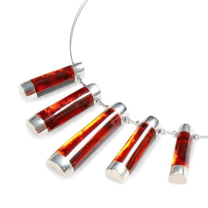 Orange Nuevo Necklace