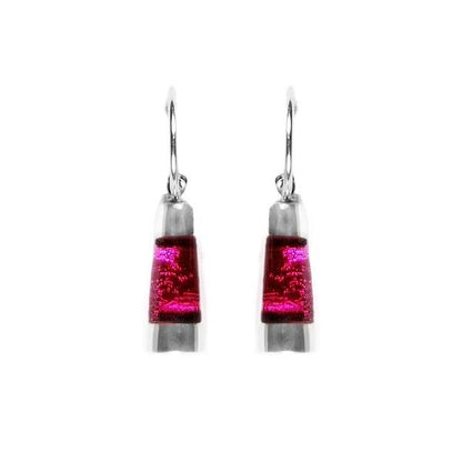 Pink Nuevo Creole Earrings
