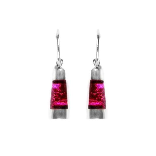 Pink Nuevo Creole Earrings