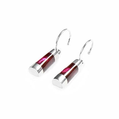Pink Nuevo Creole Earrings