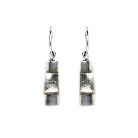 Silver Nuevo Creole Earrings
