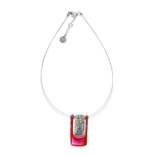 Fiesta Textured Rectangle pendant