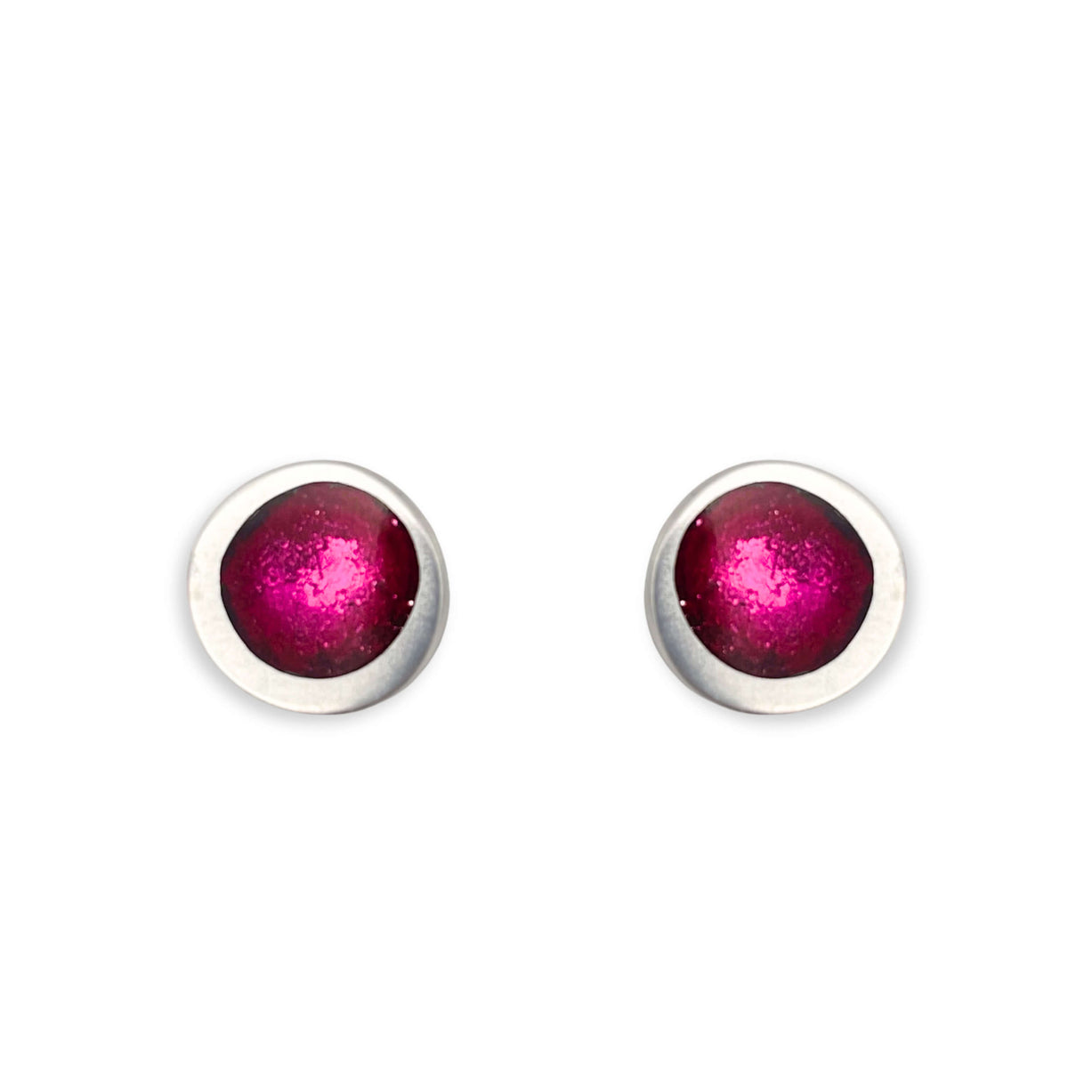 Pink Traffic Lights Single Stud Earrings