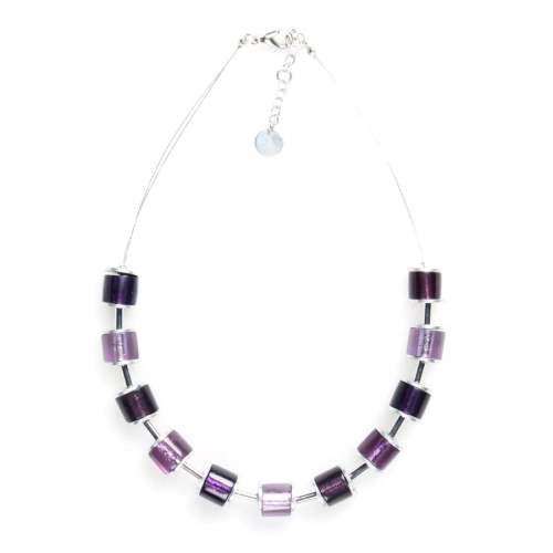 Mulberry Tubes Chunky Necklace | The Jewellery Stop