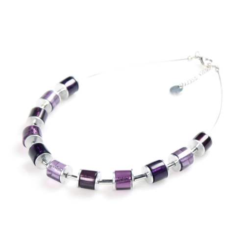 Mulberry Tubes Chunky Necklace | The Jewellery Stop