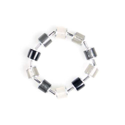 Steel Tubes Chunky Bracelet | The Jewellery Stop