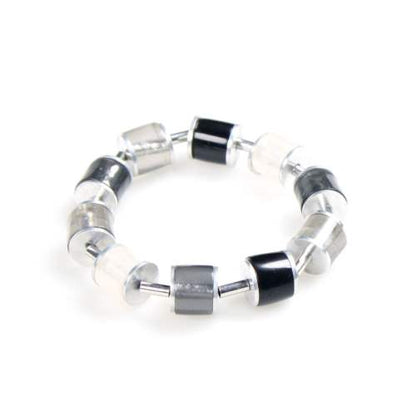 Steel Tubes Chunky Bracelet | The Jewellery Stop