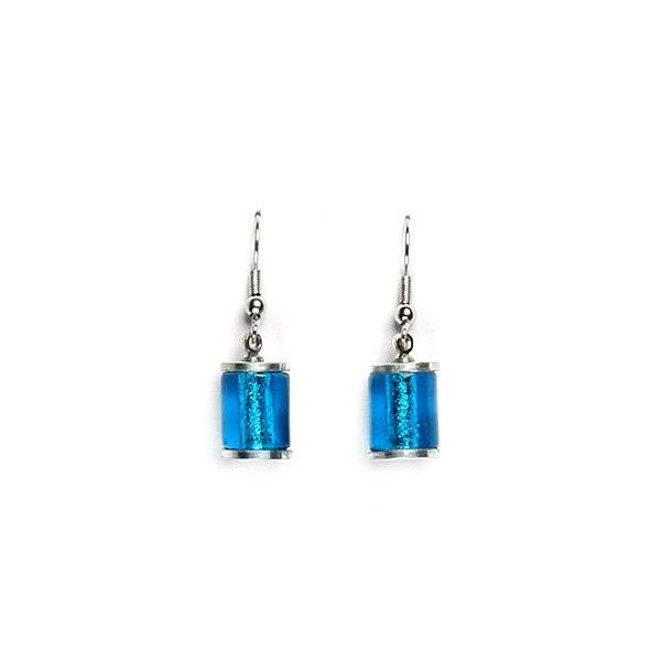 Turquoise Tubes Fish Hook Earrings | The Jewellery Stop