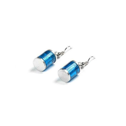 Turquoise Tubes Fish Hook Earrings | The Jewellery Stop