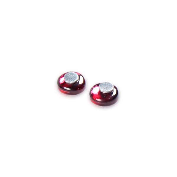 Pink Stacked Circle Classic Stud Earrings | The Jewellery Stop