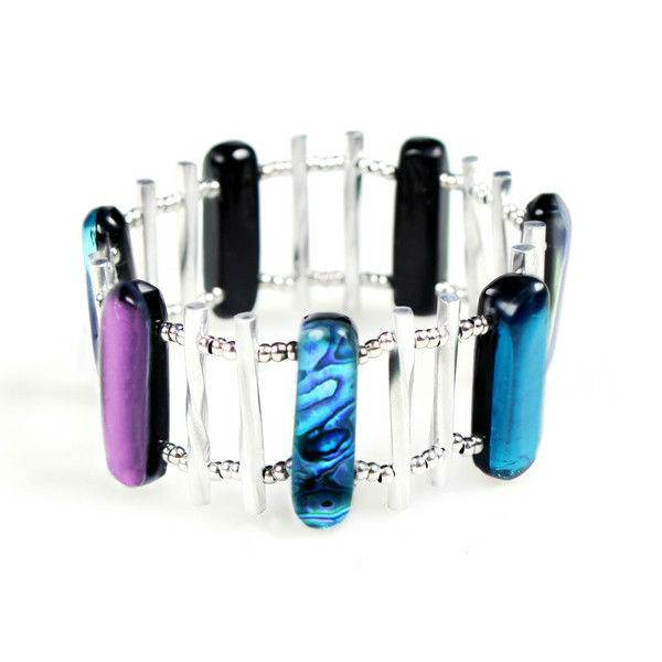 Peacock Shell Variants Match Sticks Bracelet | The Jewellery Stop
